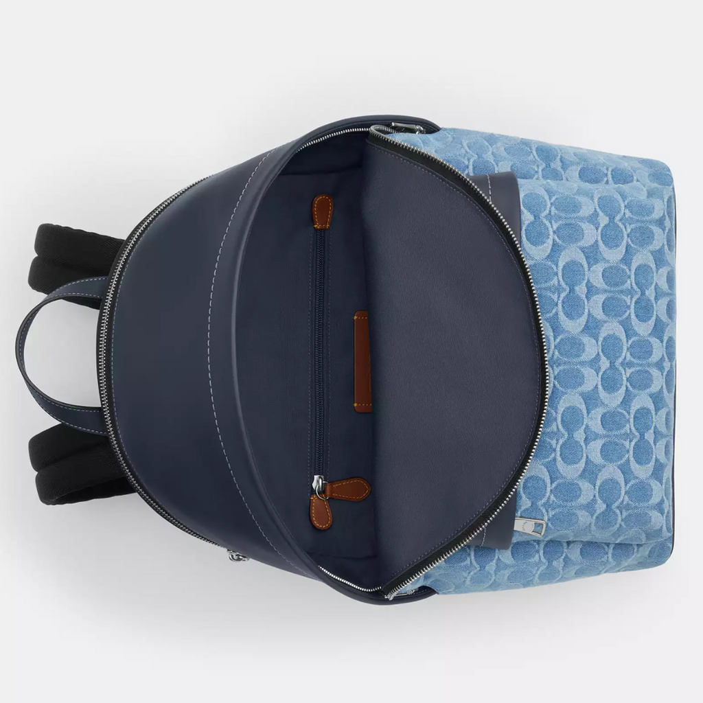 Mochila Taylor en denim distintivo